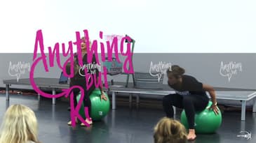 Yoga Ball Strengthening Drill | Anything But Routine