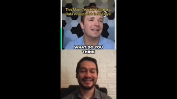 You can become a data analyst!