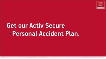Activ Secure Personal Accident Plan