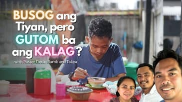 Kaluwasan ug Kalipay Dili Makita sa Pagkaon Lang