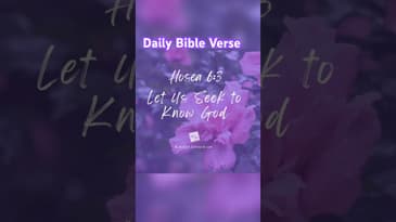 Daily Devotional - Hosea 6:3‬ - #inspirational #inspiration #bible