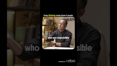 The 5 Most CRITICAL Roles in a STARTUP!