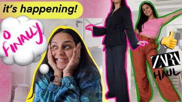 giving you happy updates / grwm / zara sale try on haul