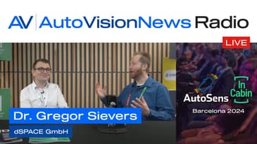 Dr. Gregor Sievers - dSPACE GmbH @ AutoSens & InCabin Barcelona 2024