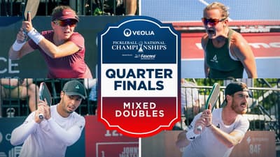 Waters/Johns v Fahey/Staksrud at the Veolia Atlanta Pickleball Championships