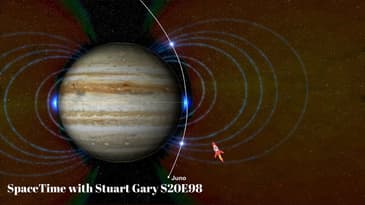 Juno probes the depths of Jupiter's Great Red Spot - SpaceTime with Stuart Gary S20E98