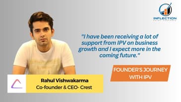 Crest has raised INR 6.6 Cr in a Pre-Seed round co-led by Inflection Point Ventures