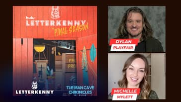 Dylan Playfair and Michelle Mylett talk about 'Letterkenny' The Final Season