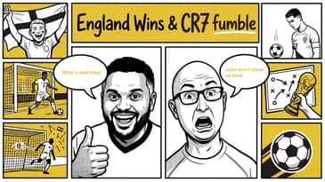 England's Chaotic 4-2 Comeback & Ronaldo Drops Points! 🏴🇵🇹 | World Cup Daily #17