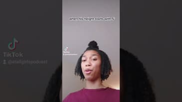 Tall Girls When His Height Starts With 5' #tall #shorts