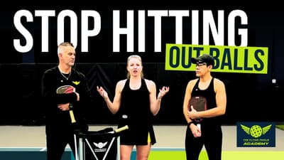 Stop Hitting Out Balls! Win More Free Points in Pickleball