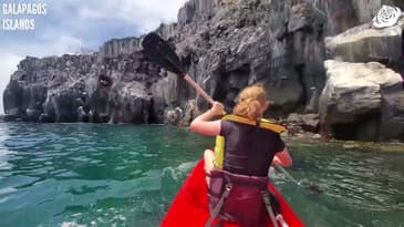 Gorgeous Waters For Kayaking! Galápagos Islands with Globe Aware