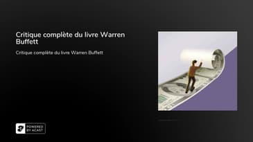 Critique complète du livre Warren Buffett