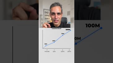 FASTEST Growing App EVER! Can you Guess Which App is it? | Ankur Warikoo #shorts