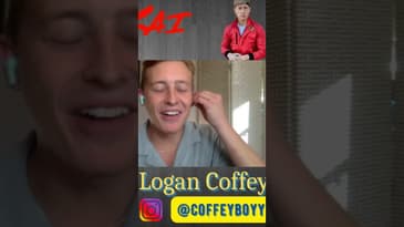 Logan Coffey on Johnny Lawerence's Red Jacket. #cobrakai #johnnylawrence #thekaratekid
