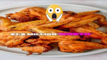 "Lunch Lady's $1.5 Million Chicken Wing Heist Shocks Everyone!" #shorts