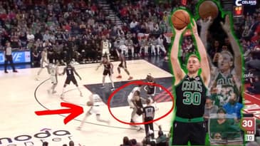 How the Celtics Continuously Get Sam Hauser Open Looks : Film Session