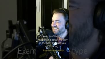 Stay in the Gray Podcast - PREVIEW Ep. 2-17 - SITG self help - #motivationalspeaking #podcast