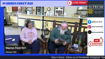 Warren First 931 Feb. 14th