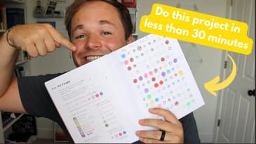 Beginner Data Visualization Portfolio Project using Observe, Collect, Draw