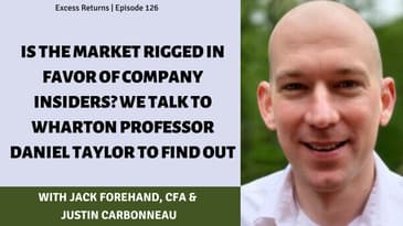 Is the Market Rigged in Favor of Insiders? We Talk to Wharton Professor Daniel Taylor to Find Out