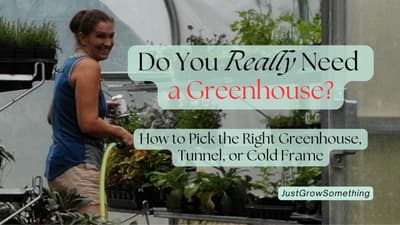 How to Pick the Right Greenhouse, Tunnel, or Cold Frame - Ep. 292