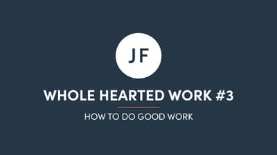How To Do Hard Work?