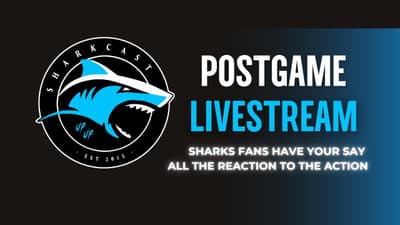 SHARKCAST: PostGame Away Derby PostGame Livestream 2026 - All the Reaction To The Action!