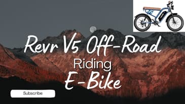 "REVR V5 E-Bike Urban Ride: Speed, Comfort & Next-Level Street Performance!"