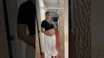 Travel + Pregnancy Routine 🇺🇸 ✈️