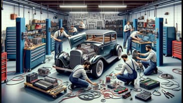 Converting a Classic Car to #EV in under 4 Days!