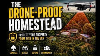 Drones Over Your Homestead: How Preppers Can Stay Hidden