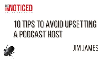 If you are podcast booker - this video gives you 10 tips to avoid annoying your podcast host.