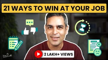 BE SUCCESSFUL and GET PROMOTED at WORK! | Job Tips 2023 | Ankur Warikoo Hindi