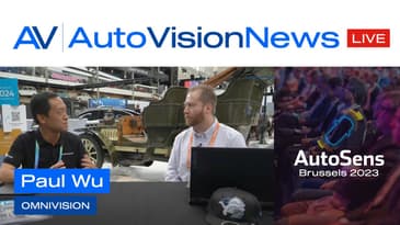 Paul Wu - OMNIVISION - Interview @ AutoSens Brussels 2023