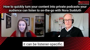 Trailer: How to quickly turn your content into private podcast your audience can listen to on-the-go