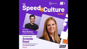 The Michaels Companies on the ART of Marketing with Amanda Rassi, SVP & CMO | Short