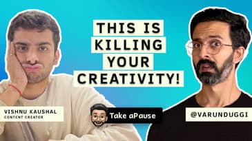 Why everyone should do a digital detox | Vishnu Kaushal | Varun Duggi | Take aPause