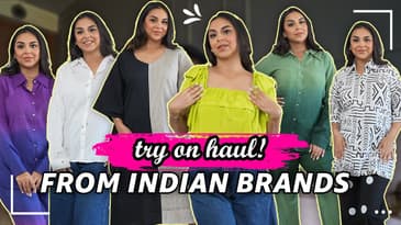 ZARA ALTERNATIVES with Indian Brands ONLY! Try on fashion haul | Aanam C