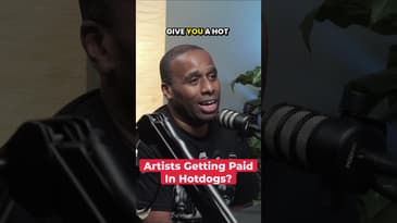 Artist Getting Paid In Hotdogs?!