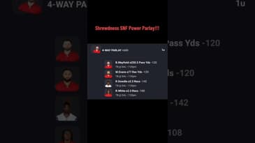 Shrewdness SNF Power Parlay!!!#gambling #NFL #SNF #Cowboys #buccaneers #podcast