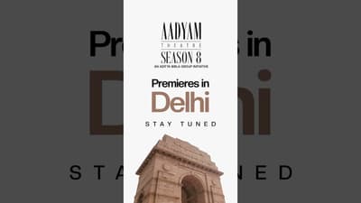 First Play. First Run. First Time. | #Aadyam Season 8 premieres in Delhi!