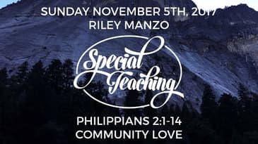 Philippians 2:1-4 -- Community Love