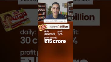 Parle G aaj bhi Rs. 5 ki hi KAISE hain?! | Ankur Warikoo #shorts