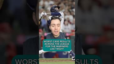 Last Night Did NOT Shape Up Well For The Mariners #mlb #baseball #mariners