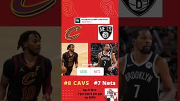 Who wins? #8 Cleveland Cavaliers vs #7 Brooklyn Nets