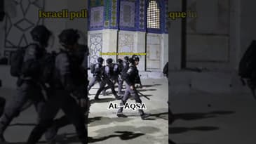 Violence broke out at the al-Aqsa mosque in Jerusalem