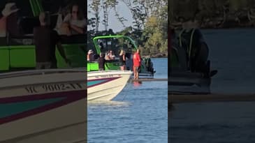 A great day out at Lake Saint Clair on Gull Island.