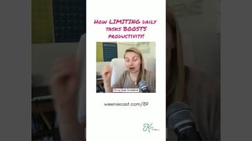 Take on fewer tasks to get MORE done!!