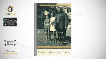 Extraordinary, Ordinary People  Book Summary By Condoleezza Rice  A Memoir of Family